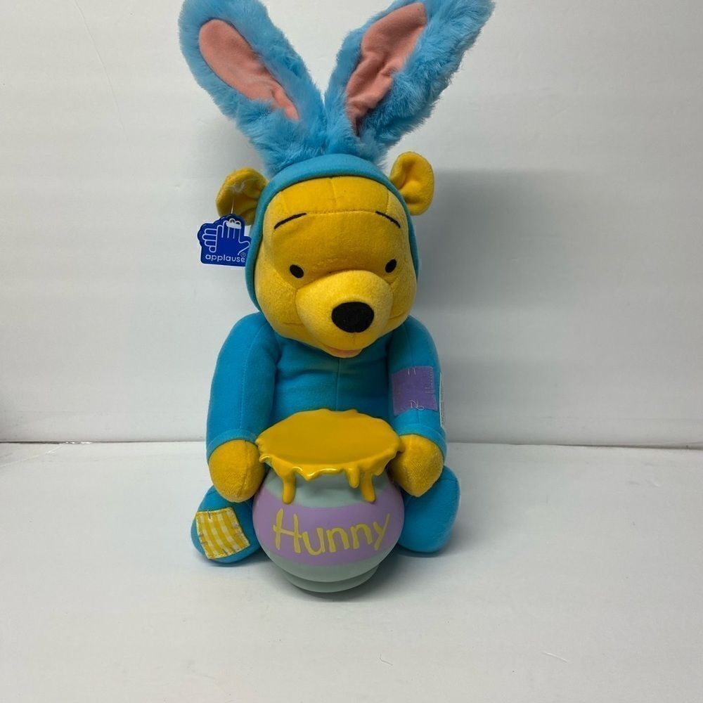 Vintage Disney+ funny honey Pooh bear talking toy